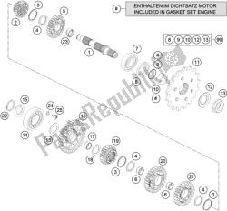 TRANSMISSION II - COUNTERSHAFT