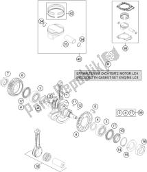 CRANKSHAFT, PISTON