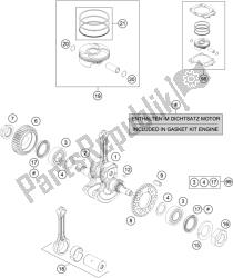 CRANKSHAFT, PISTON