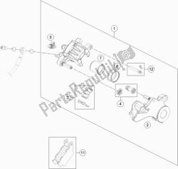 REAR BRAKE CALIPER