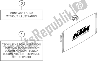 All parts for the Seperate Enclosure of the KTM 690 Enduro R EU 2021
