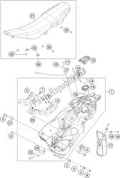 tanque, asiento