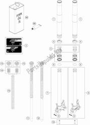 FRONT FORK DISASSEMBLED