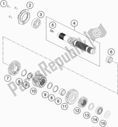 TRANSMISSION I - MAIN SHAFT