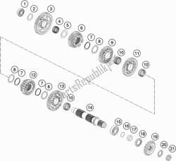 TRANSMISSION II - COUNTERSHAFT