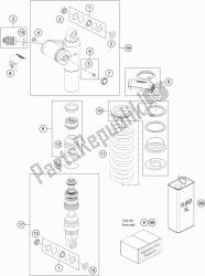 SHOCK ABSORBER DISASSEMBLED