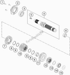 transmissie i - hoofdas