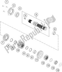 TRANSMISSION I - MAIN SHAFT