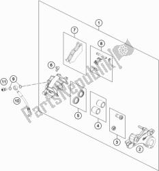 pinza freno posteriore