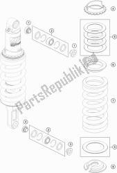 SHOCK ABSORBER DISASSEMBLED