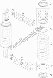 SHOCK ABSORBER DISASSEMBLED