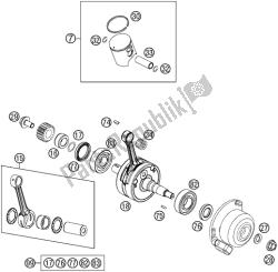 CRANKSHAFT, PISTON