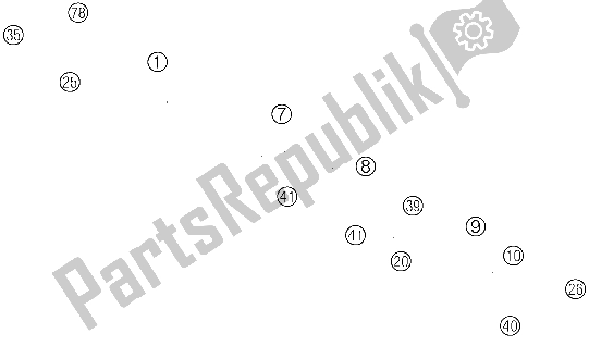 All parts for the Transmission I - Main Shaft of the KTM 85 SX 17/ 14 EU 2017