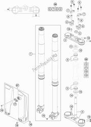 forcella anteriore, pinza tripla