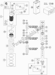 SHOCK ABSORBER DISASSEMBLED