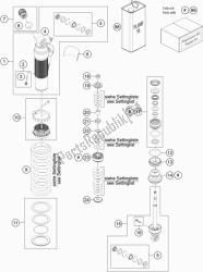 SHOCK ABSORBER DISASSEMBLED