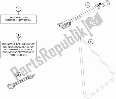 All parts for the Seperate Enclosure of the KTM 85 SX 19/ 16 EU 2020