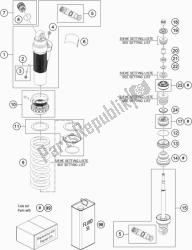 SHOCK ABSORBER DISASSEMBLED