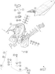 tanque, asiento