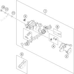 REAR BRAKE CALIPER