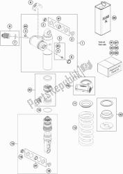 SHOCK ABSORBER DISASSEMBLED