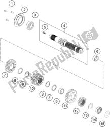 TRANSMISSION I - MAIN SHAFT