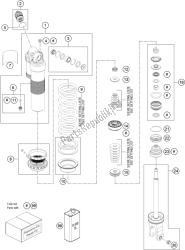 SHOCK ABSORBER DISASSEMBLED