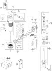 SHOCK ABSORBER DISASSEMBLED