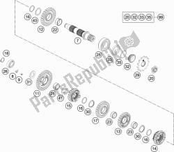 TRANSMISSION II - COUNTERSHAFT