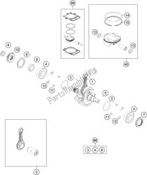 CRANKSHAFT, PISTON