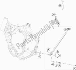 soporte lateral / central