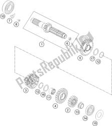 transmission i - arbre principal