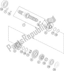 transmission i - arbre principal