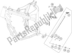 suporte lateral / central