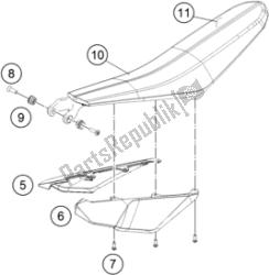 tanque, asiento