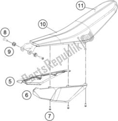 tanque, asiento