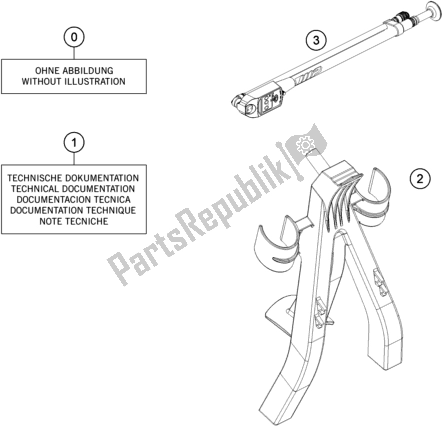 Toutes les pièces pour le Seperate Enclosure du KTM MC 250F EU 2021