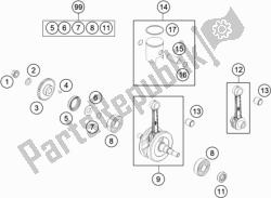 CRANKSHAFT, PISTON