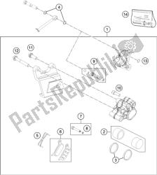 REAR BRAKE CALIPER