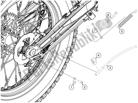 Tutte le parti per il Altro del KTM TXT Racing 250 US 2021