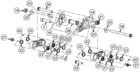 Alle onderdelen voor de Pro Hefboom Koppeling van de KTM TXT Racing 280 US 2020