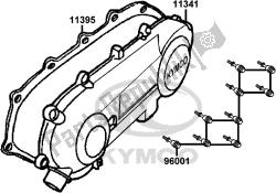 E05 - Left Crankcase Cover