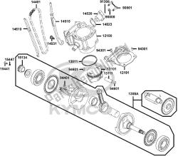 E03 - Cylinder/ Piston,rings/ Crankshaft