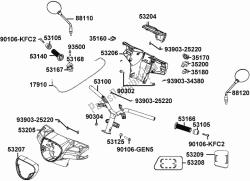 F03 - Handle Steering Handle Cover