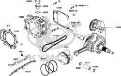 E03 - Clyinder/ Piston,rings/ Crankshaft