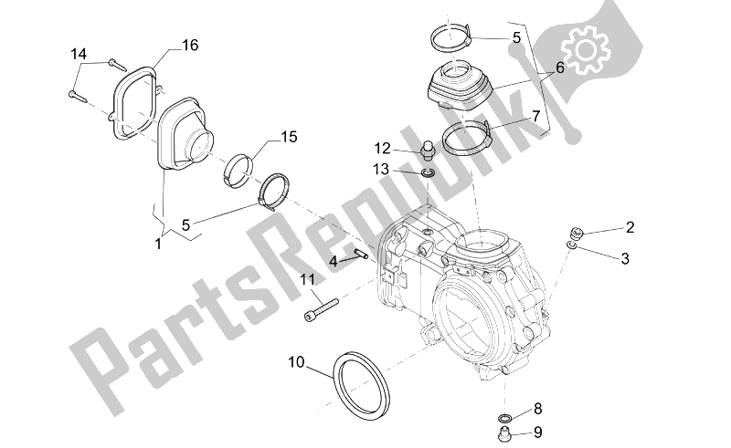 Toutes les pièces pour le Trans. Cpl.-cage du Moto-Guzzi Sport 1200 2006