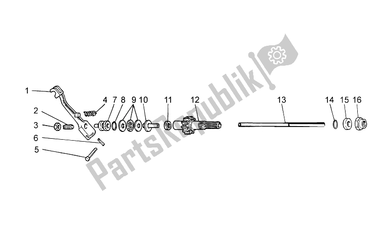 All parts for the Clutch Ii of the Moto-Guzzi V7 Stone 750 2014