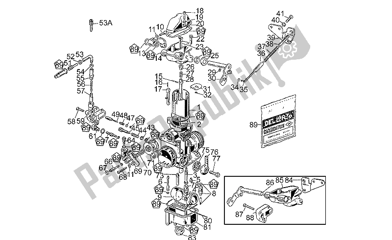 Todas las partes para Carburadores de Moto-Guzzi LE Mans 1000 1985