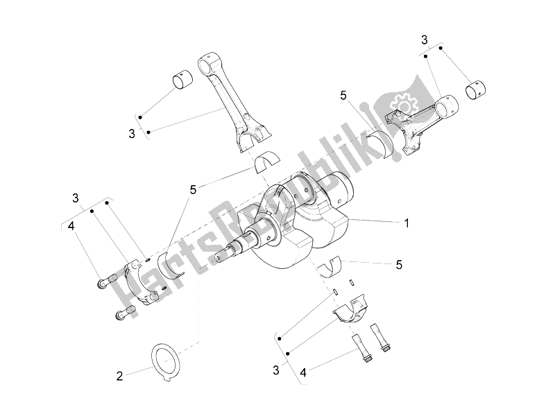 Toutes les pièces pour le Arbre De Transmission du Moto-Guzzi Audace 1400 2015