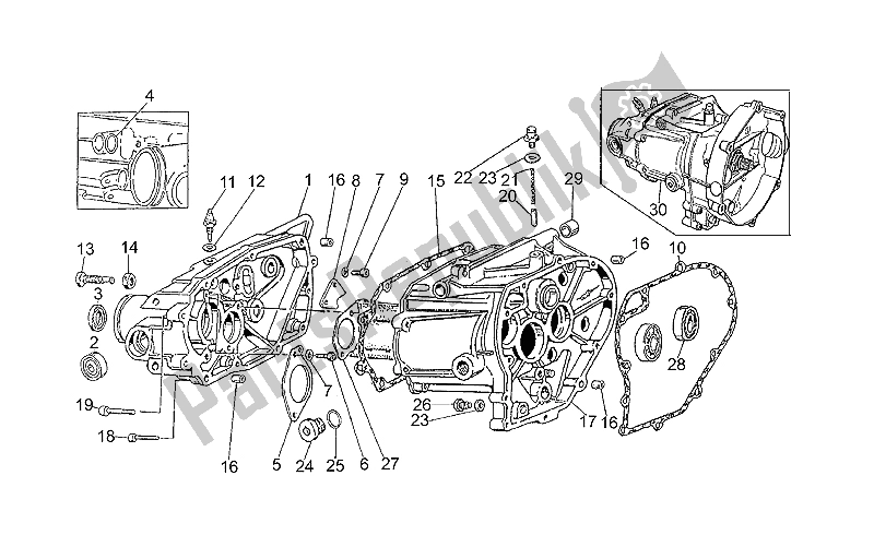 Todas las partes para Caja De Transmisión de Moto-Guzzi Nevada Club 750 1998